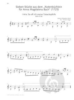 Bach For Guitar von Johann Sebastian Bach (Download) 