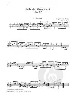 Händel for Guitar von Georg Friedrich Händel (Download) 