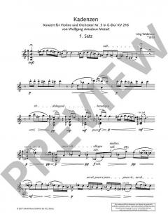 Kadenzen KV 216 von Jörg Widmann (Download) 