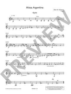 Missa Argentina von Alwin Michael Schronen (Download) 