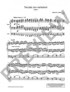 Toccata con variazioni von Robert M. Helmschrott (Download) 