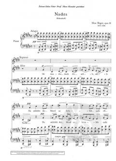 5 Duette op. 14 von Max Reger (Download) 