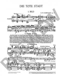 Die tote Stadt op. 12 von Erich Wolfgang Korngold (Download) 