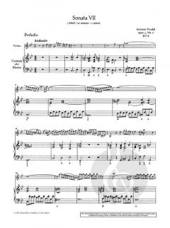 12 Sonaten op. 2 Heft 2 von Antonio Vivaldi (Download) 