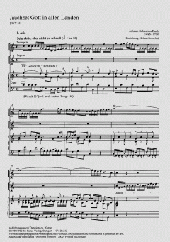 Jauchzet Gott in allen Landen (J.S. Bach) 