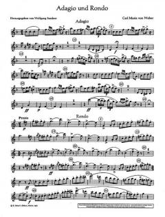Adagio und Rondo von Carl Maria von Weber (Download) 