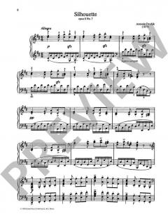 Ausgewählte Klavierwerke von Antonín Dvořák (Download) im Alle Noten Shop kaufen