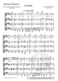 8 Choräle von Johann Sebastian Bach (Download) 