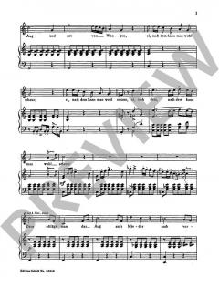 Kommt ein schlanker Bursch gegangen von Carl Maria von Weber (Download) 