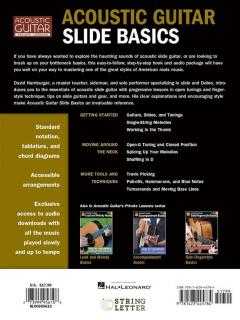 Acoustic Guitar Slide Basics von David Hamburger 