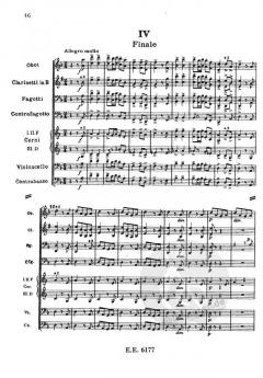 Serenade d-Moll op. 44 B 77 von Antonín Dvořák 