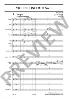 Konzert Nr. 1 g-Moll op. 26 von Max Bruch 