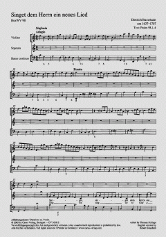 Singet dem Herrn ein neues Lied von Dietrich Buxtehude (Download) 