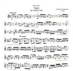 Tanz von Krzystof Penderecki (Download) 