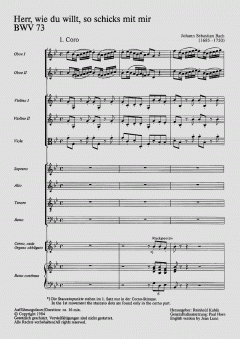 Herr, wie du willt, so schicks mit mir (J.S. Bach) 