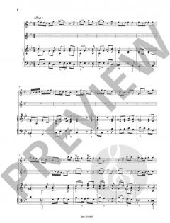 Trio-Sonate c-Moll von Johann Joachim Quantz 