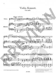 Konzert cis-Moll op. 2 von Franz Berwald 