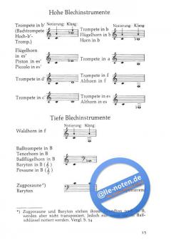 Transponierende Instrumente von Willy Schneider (Download) 
