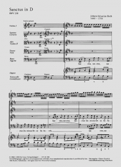 Sanctus in D-Dur BWV 238 (J.S. Bach) 