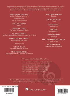 Wedding Music for Classical Players: Clarinet and Piano 