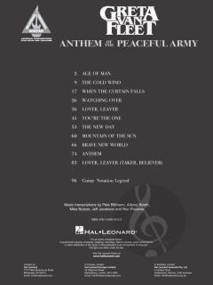 Anthem of the Peaceful Army von Greta Van Fleet 