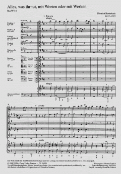 Alles, was ihr tut mit Worten oder mit Werken von Dietrich Buxtehude (Download) 