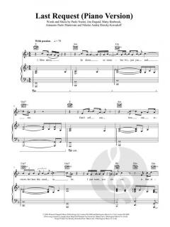 Last Request (piano version) von Paolo Nutini 