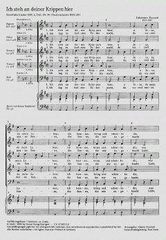 Ich steh an deiner Krippen hier (Johannes Eccard) 