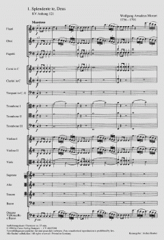 Drei geistliche Hymnen nach den Thamos-Chören von Wolfgang Amadeus Mozart 