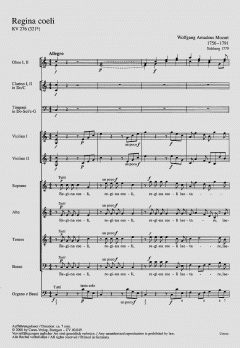 Regina coeli in C-Dur KV276 (W.A. Mozart) 