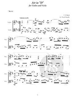 Wedding Music for Violin and Viola 