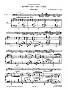 2 Stücke op. 9 von Reinhold Glière 