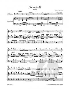 La Stravaganza op. 4 Band 2: Konzerte 7-12 von Antonio Vivaldi 