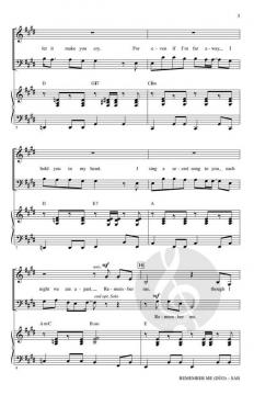 Remember Me von Kristen Anderson-Lopez (Download) 