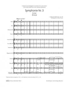 Symphonie Nr. 3 Es-Dur op. 55 von Ludwig van Beethoven 