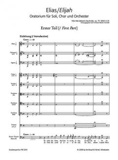 Elias MWV A 25 op. 70 von Felix Mendelssohn Bartholdy 