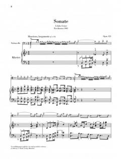 Sonate Nr. 2 F-dur op. 123 von Camille Saint-Saëns 