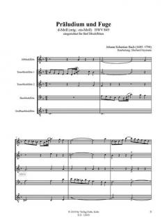Präludium und Fuge d-Moll BWV 849 von Johann Sebastian Bach 