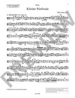 Kleine Sinfonie op. 87 von Paul Juon 