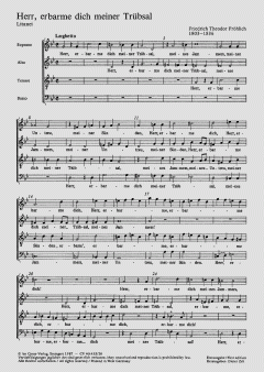 Herr, erbarme dich meiner Trübsal (Friedrich Theodor Fröhlich) 