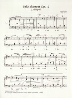 SALUT D'AMOUR (Urtext edition) von Edward Elgar 
