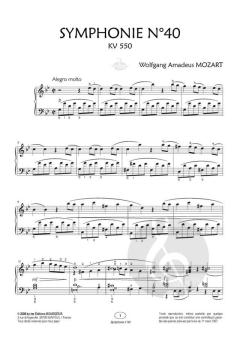 Symphonie No40 KV 550 von Wolfgang Amadeus Mozart 
