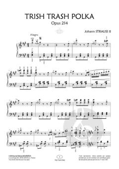 Trish Trash Polka Opus 214 von Johann Strauss (Sohn) 