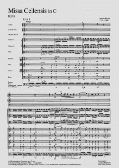 Missa Cellensis Hob. 22/8 von Joseph Haydn (Download) 