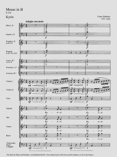 Messe in B-Dur D324 von Franz Schubert (Download) 