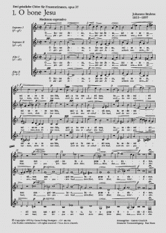 Drei geistliche Chöre (Johannes Brahms) 