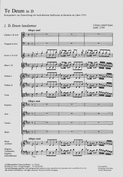 Te Deum (Johann Adolf Hasse) 