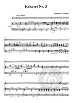 Konzert Nr. 3 von Vjacheslav Schelokov 