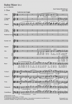 Stabat Mater in c-Moll op. 16 von Joseph Gabriel Rheinberger 