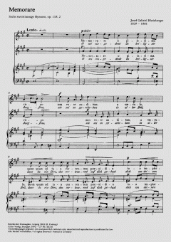 Memorare (Joseph Gabriel Rheinberger) 